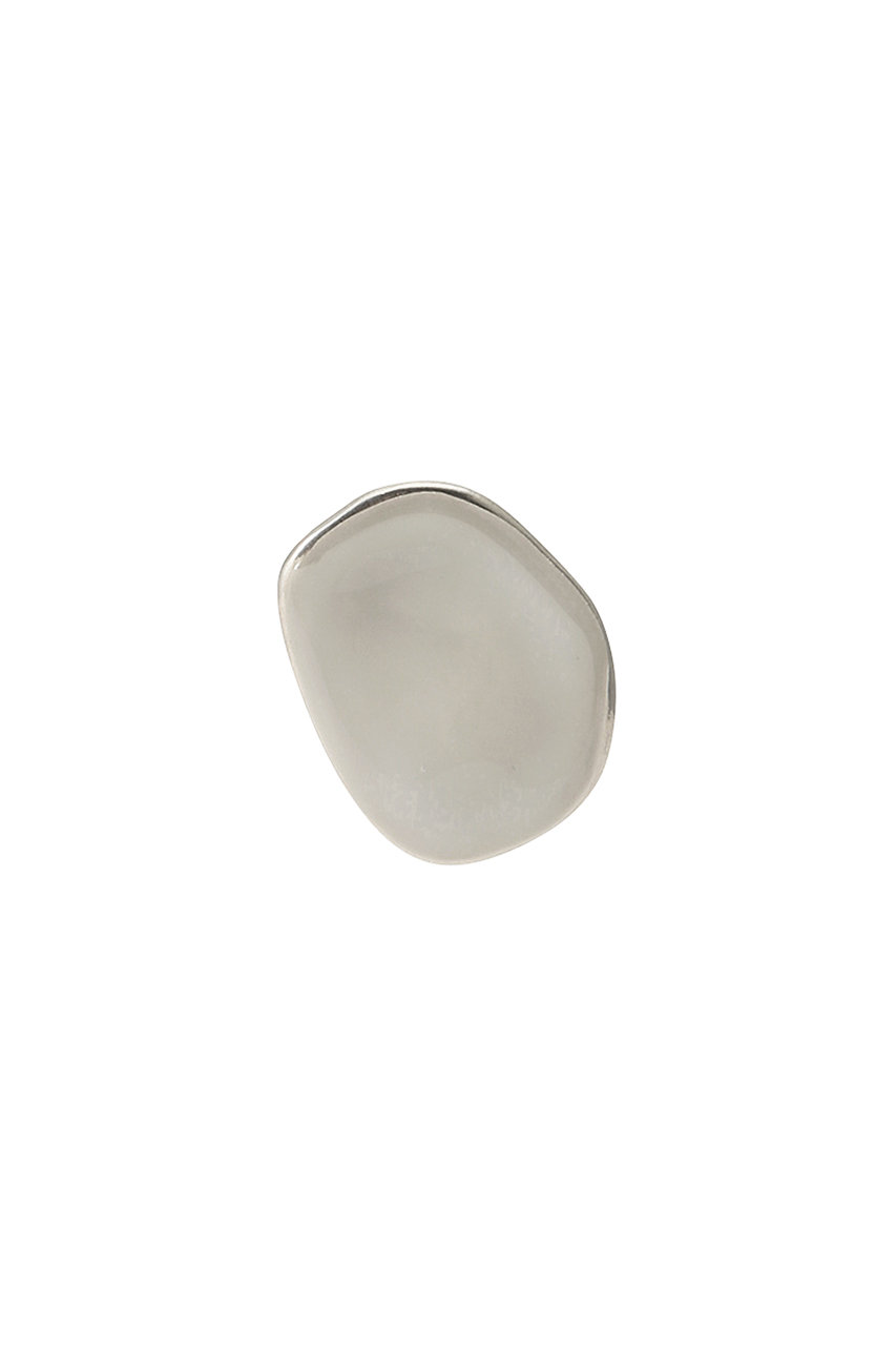 ADER. bijoux アデル ビジュー BALLON カラープレートリング グレージュ