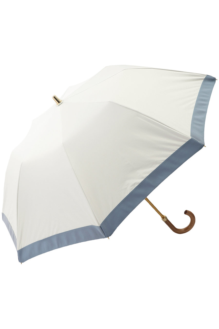 Athena New York アシーナ ニューヨーク Multi camila折りたたみ傘(晴雨兼用) オフ×ブルーグレー