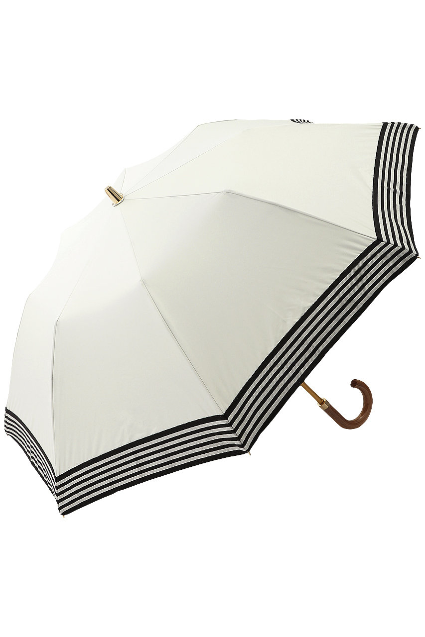Athena New York アシーナ ニューヨーク Soho Stripe 折りたたみ傘(晴雨兼用) オフ
