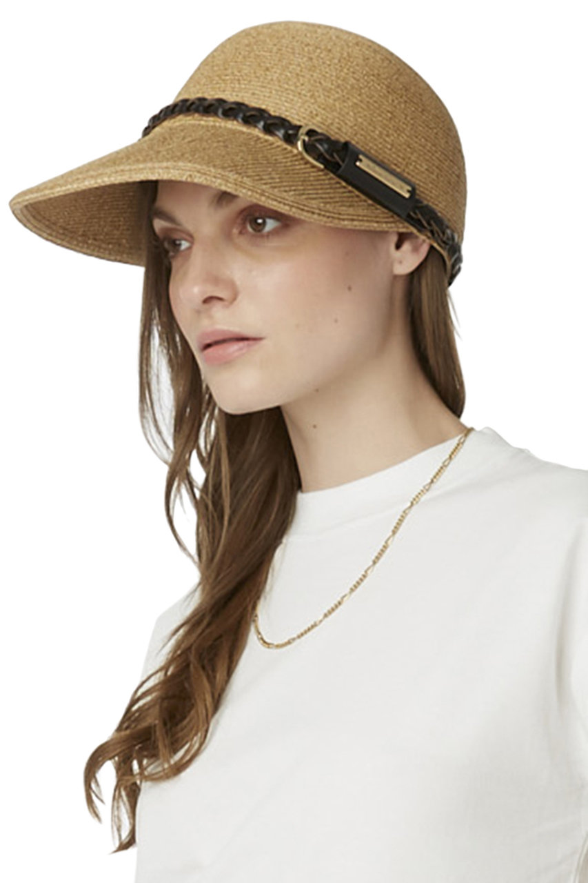 Athena New York アシーナ ニューヨーク Elle Shop限定 Belt キャップ タン ブラック の通販 Elleshop エル ショップ