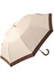 Multi Camila 折りたたみ傘(晴雨兼用） アシーナ ニューヨーク/Athena New York ベージュ×ブラウン