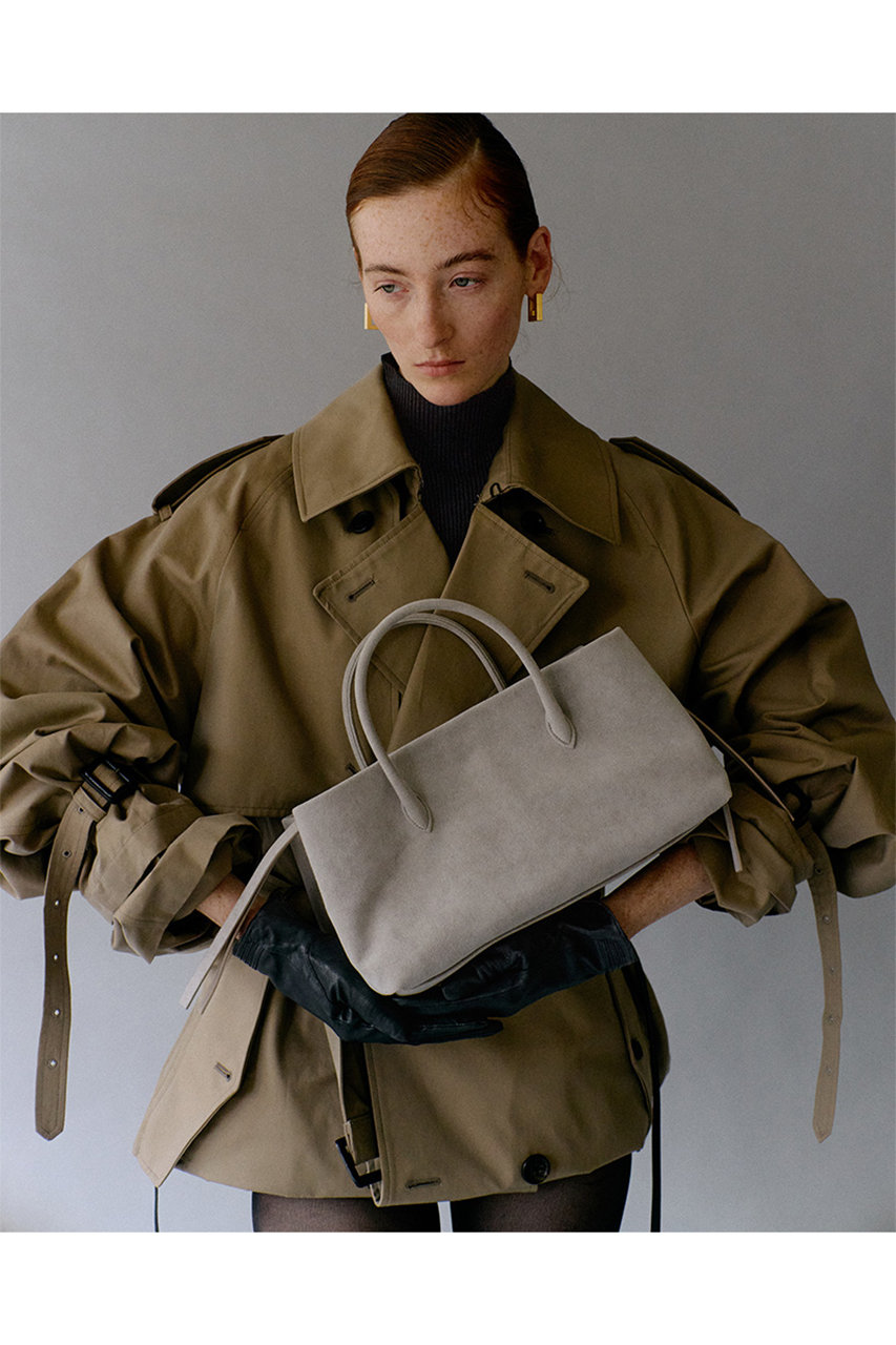 MARY AL TERNA RIKYU - STONE ハンドバッグ MARY AL TERNA(メアリ オル ターナ)｜RIKYU マイクロスエード