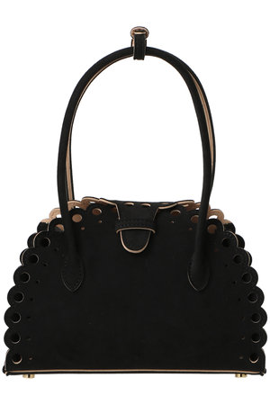 メアリ オル ターナ/MARY AL TERNAのENSOU マイクロスエードミニハンドバッグ(120600/120602)