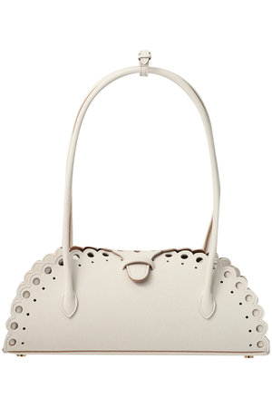 メアリ オル ターナ/MARY AL TERNAのENSOU マイクロスエード横長ハンドバッグ(120600/120602)