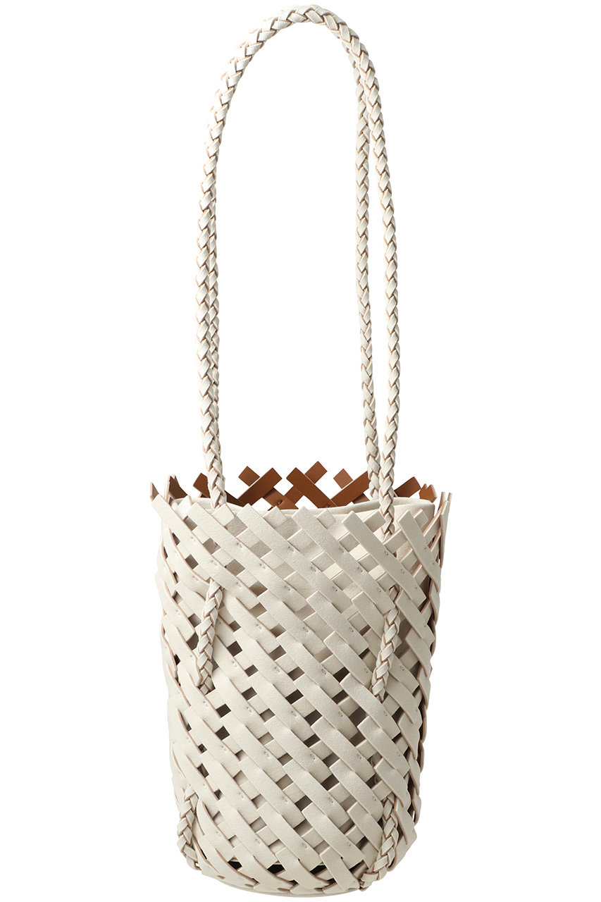 メアリ オル ターナ/MARY AL TERNAのKAGO ウルトラスエードバスケットショルダー(アイボリー/MA6127BG-48)