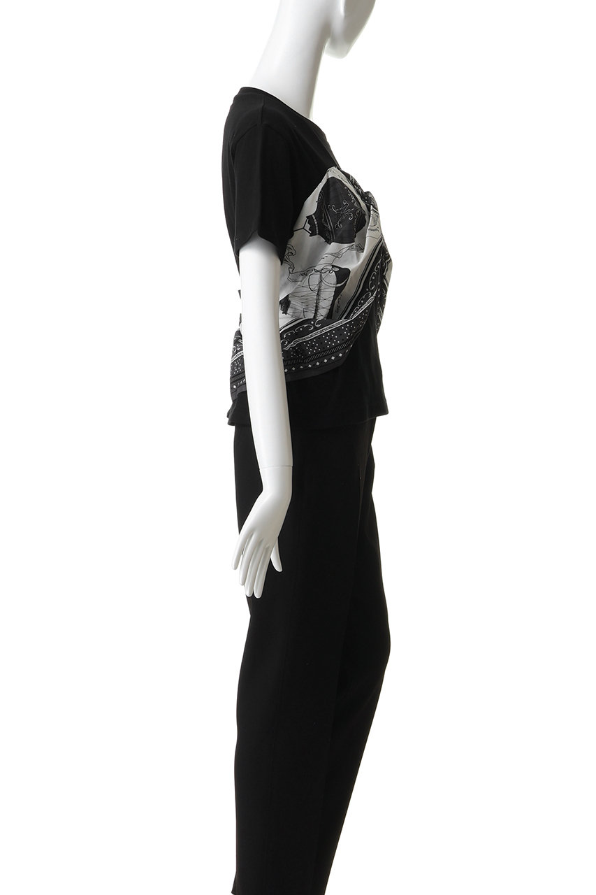 manipuri(マニプリ)｜【ELLE SHOP限定】ビスチェTシャツ/ブラック