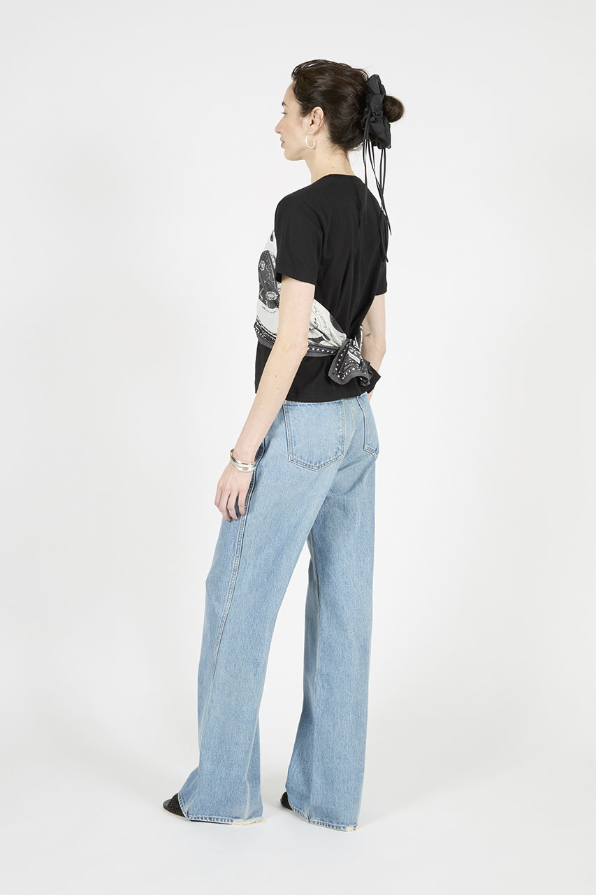 manipuri(マニプリ)｜【ELLE SHOP限定】ビスチェTシャツ/ブラック