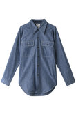 MADAME シャンブレーワークシャツ(ワンウォッシュ)
