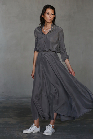 シルクハイカラーMADAMEシャツ