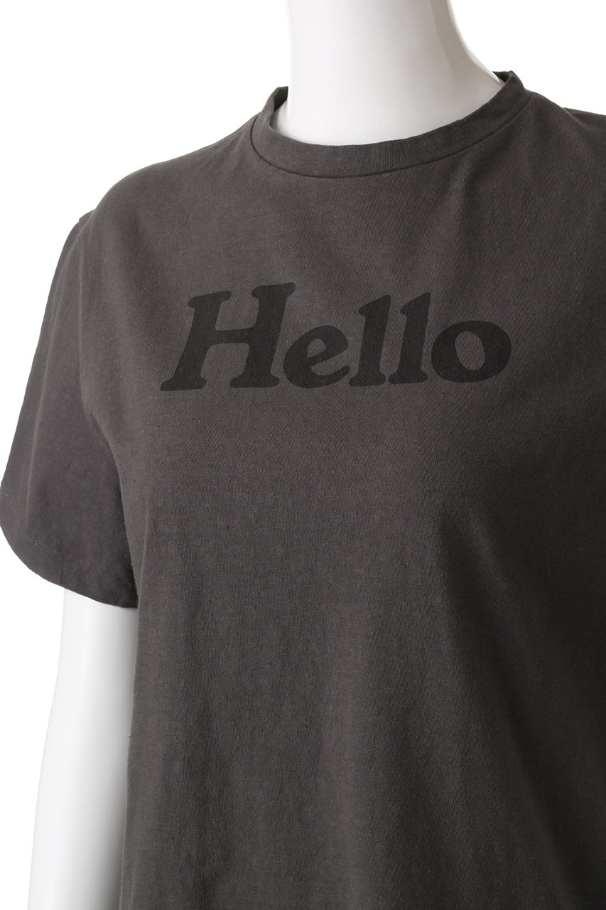 2022新作 Pre Autumn MADISONBLUE マディソンブルー HELLO Tシャツ