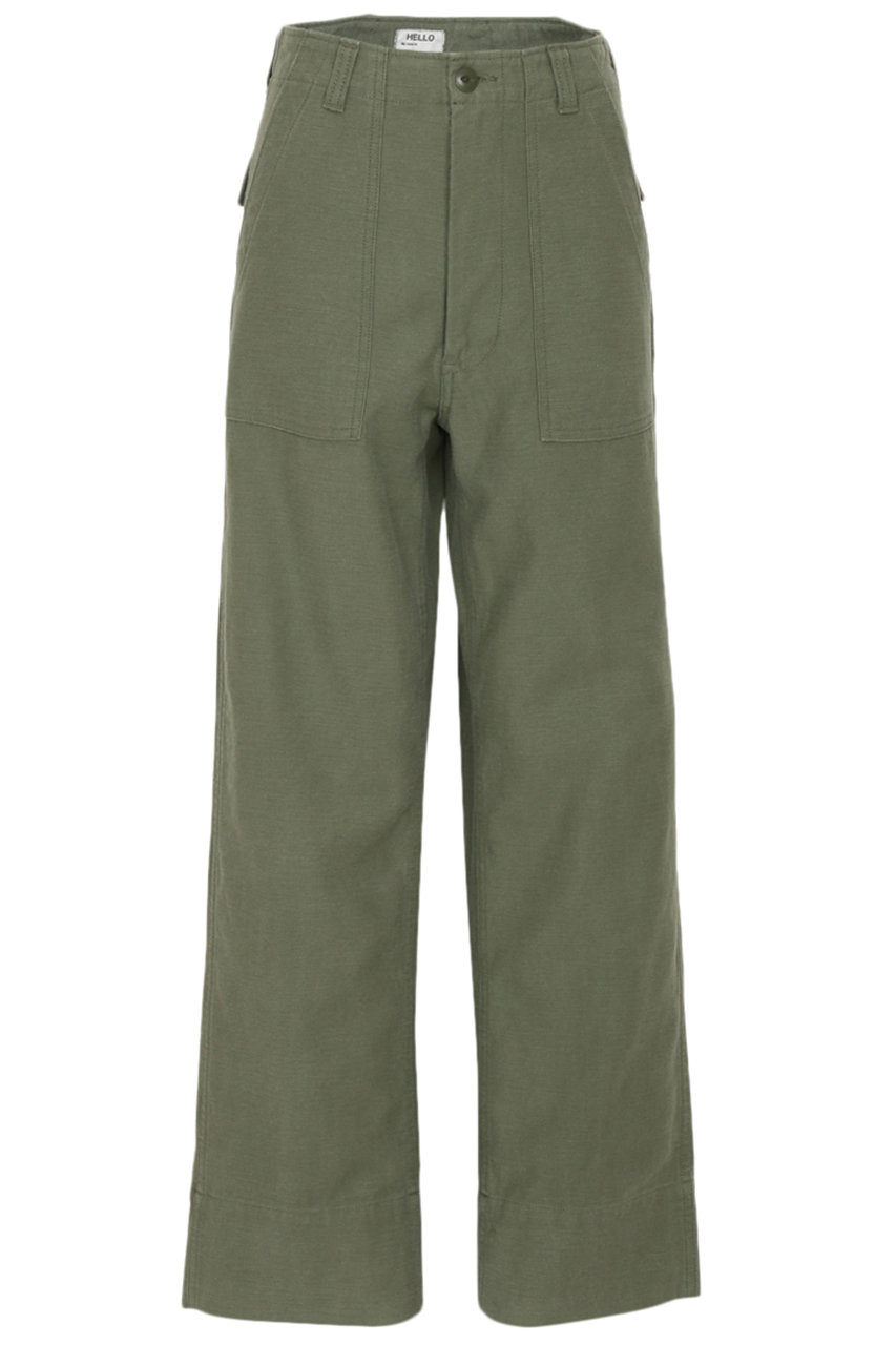 MADISONBLUE FATIGUE PANTS LBS ファティーグ パンツ (カーキ, 00) マディソンブルー ELLE SHOP MADISONBLUE FATIGUE PANTS LBS ファティーグ パンツ (カーキ, 00) マディソンブルー ELLE SHOP