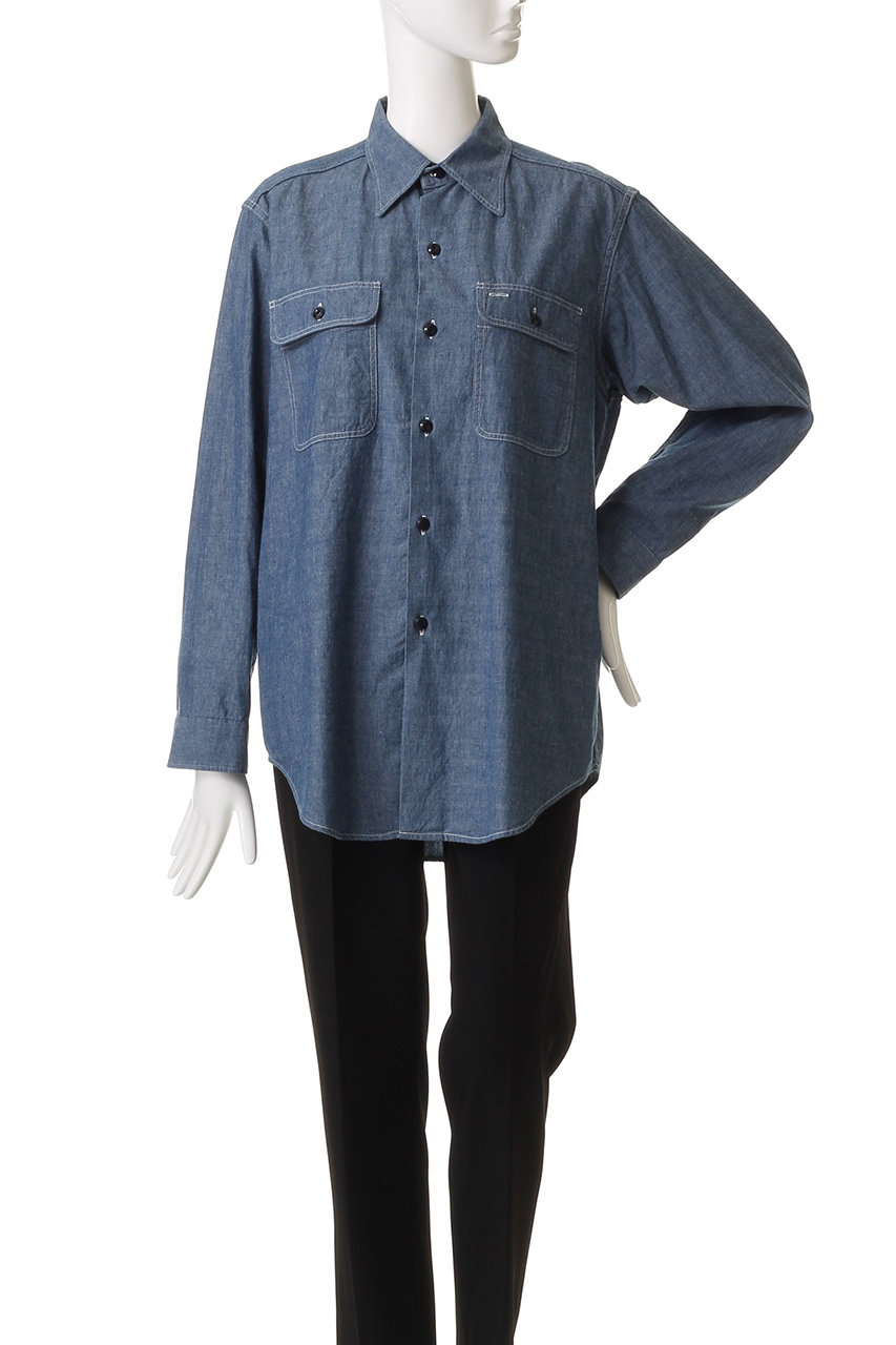 美品　マディソンブルー シャンブレー　シャツCHAMBRAY サイズ01 MADISONBLUE - マディソンブルー ♡シャンブレー シャツ の通販