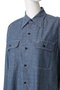 HAMPTON SHIRT CHAMBRAY(OW) ハンプトン シャンブレーシャツ マディソンブルー/MADISONBLUE