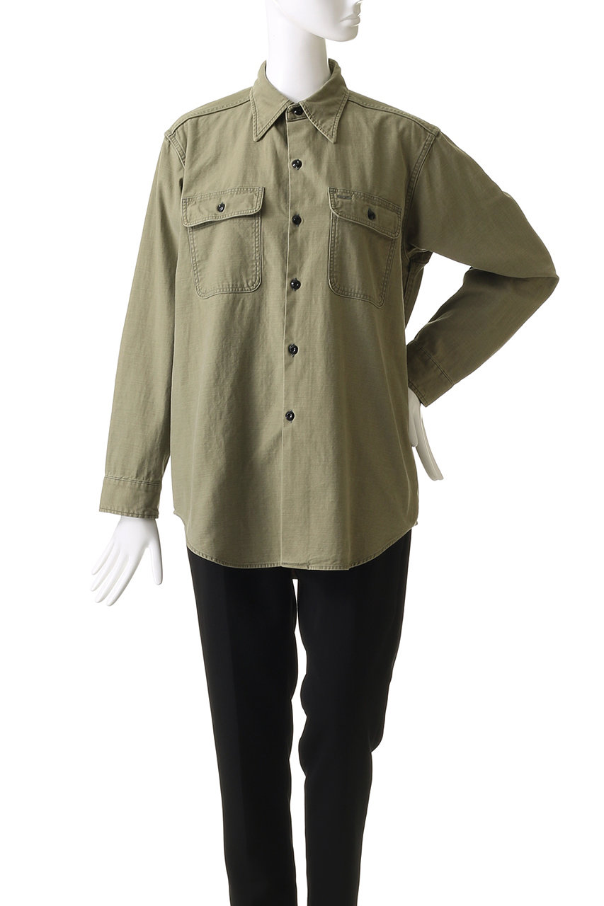 MADISON BLUE マディソンブルー ハンプトンバックサテンシャツ 刺繍 MADISONBLUE(マディソンブルー)｜HAMPTON SHIRT BACK SATIN