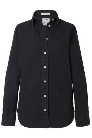 マディソンブルー/MADISONBLUEのMADAME SHIRT WASHED OUT MADAME シャツ(110400/110403)