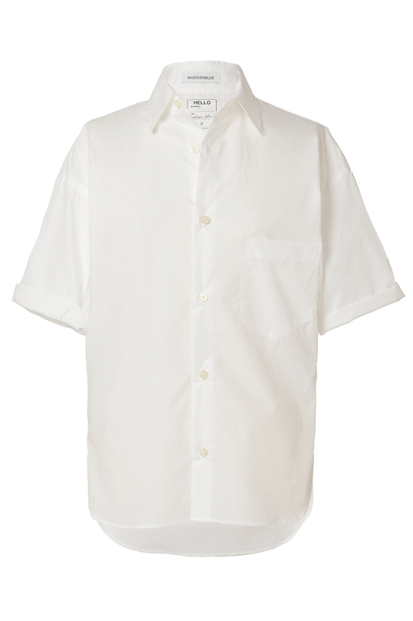 美品 マディソンブルー J.BRADLEY L/S コットン ホワイトシャツ 白 J.BRADLEY L/S SHIRT WASHED OUT | SHIRT/BLOUSE | MADISONBLUE