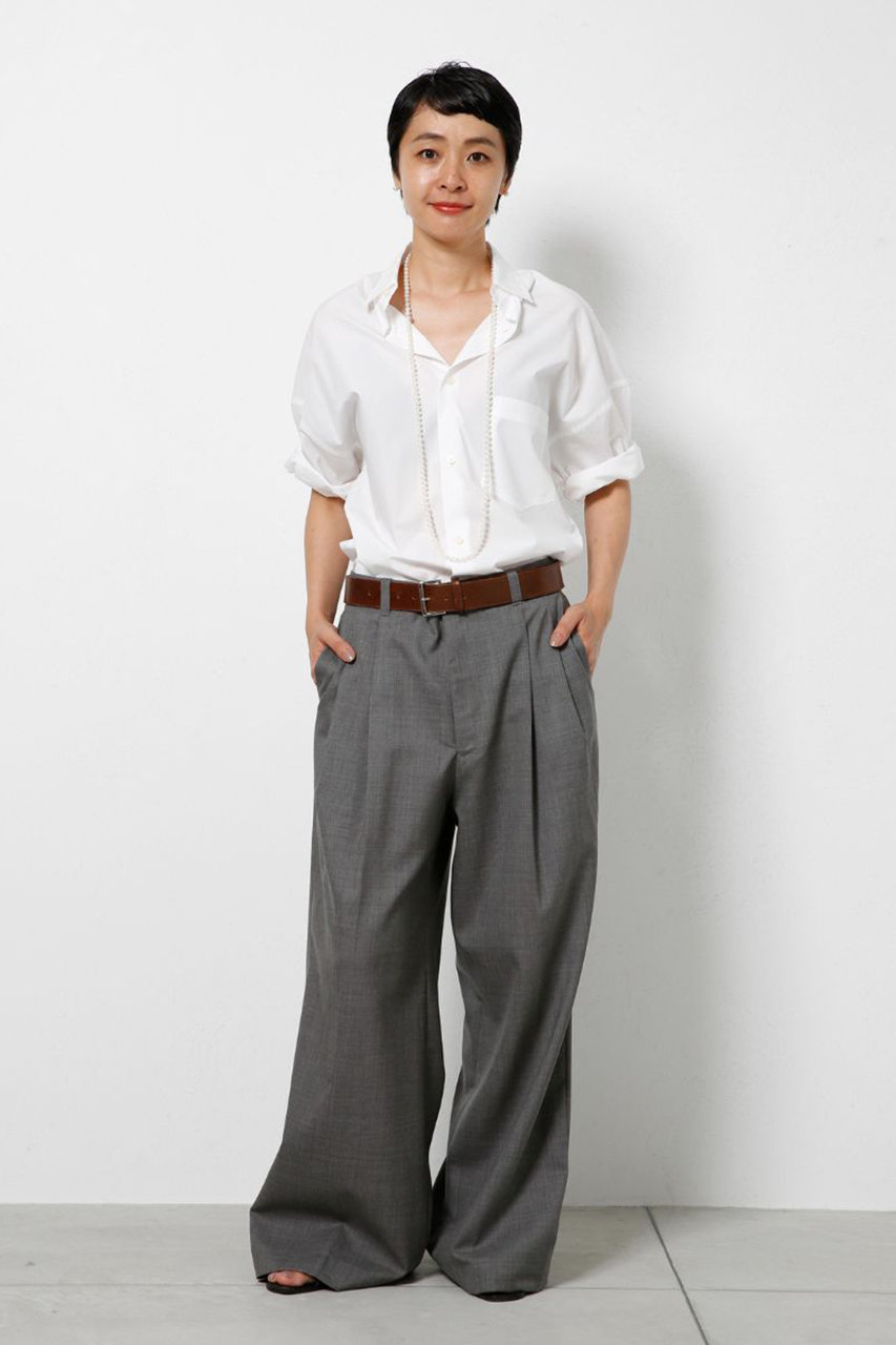 MADISONBLUE J.BRADLEY SHIRT OX イエロー 01 J.BRADLEY SLEEVELESS SHIRT | SHIRT/BLOUSE | MADISONBLUE