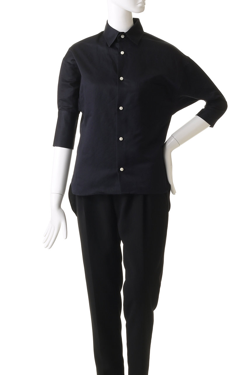 美品 マディソンブルー J.BRADLEY CUFF SHIRT 01 ブラック シャツ J．BRADLEY CUFF SH C／LI MB000