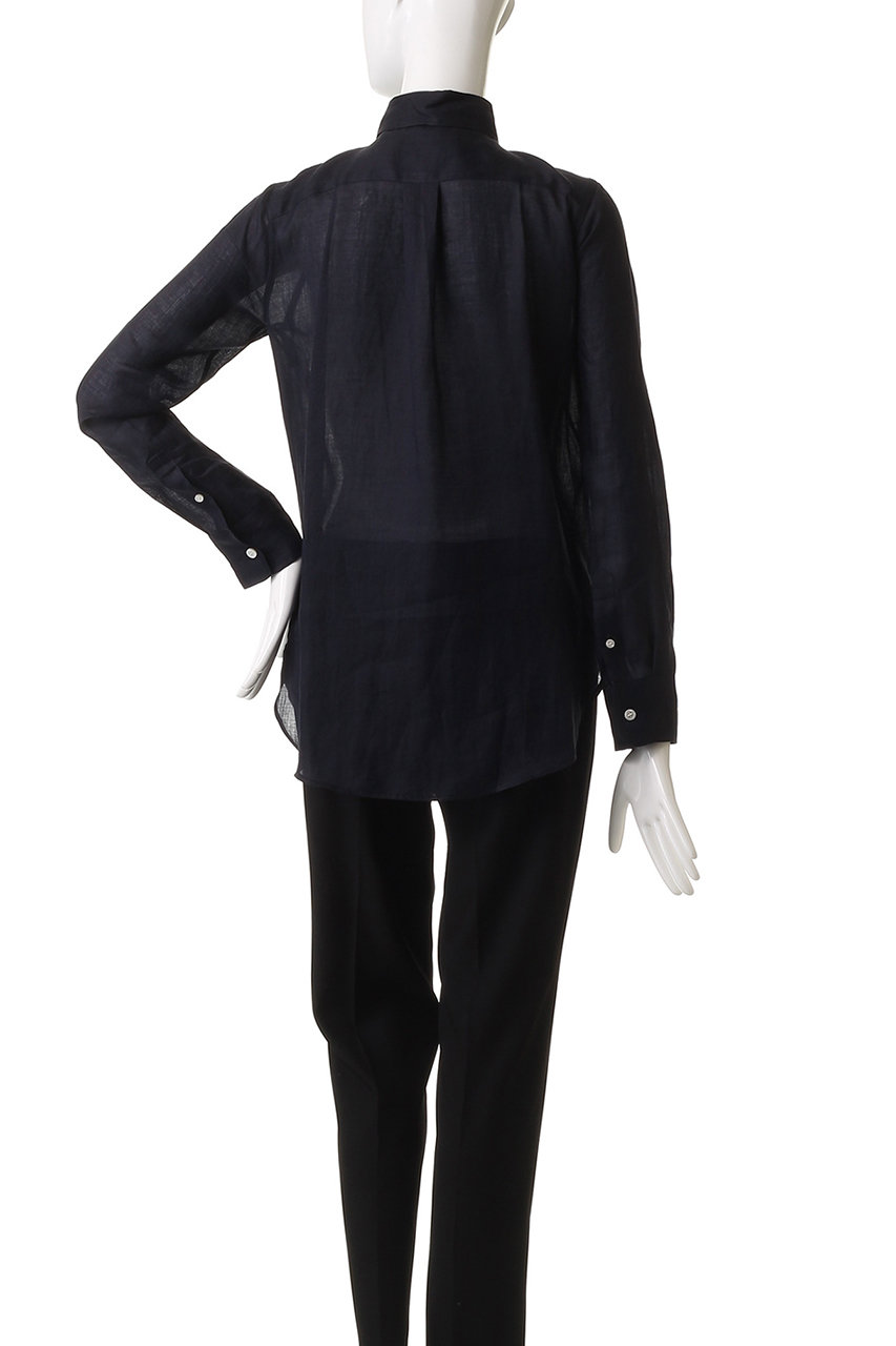マディソンブルー　ラミーシャツ　ダークブラウン MADISONBLUE(マディソンブルー)｜MADAME SHIRT RAMIE/MADAME