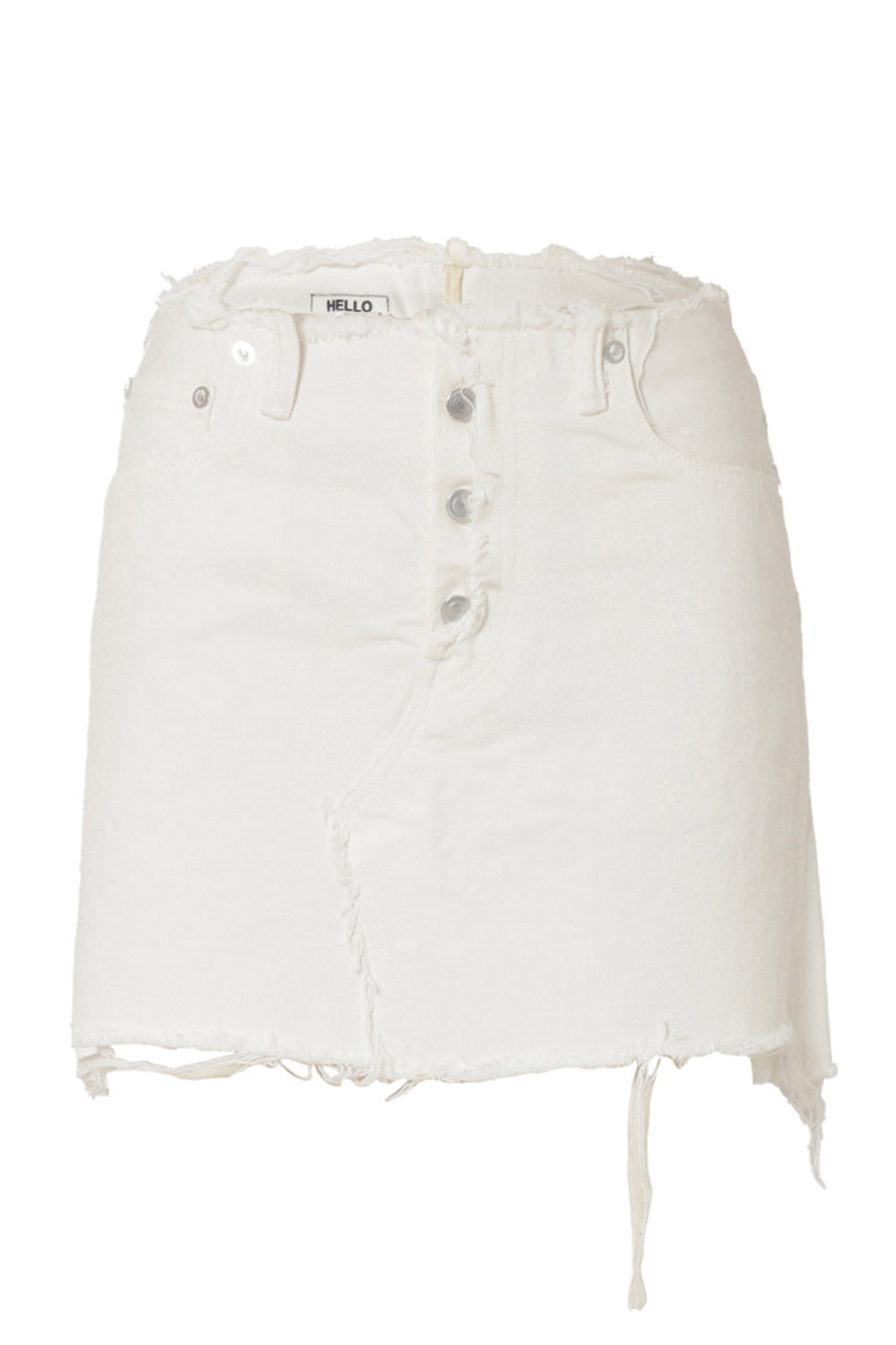『MADISON BLUE』マディソンブルー (01) デニム ミニスカート MADISONBLUE(マディソンブルー)｜5POCKET DENIM MINI SKIRT 5