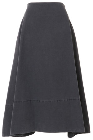 マディソンブルー/MADISONBLUEのMI-MOLLET FLARE SK BACK SATIN バックサテンミモレフレアスカート(110700/110703)