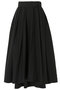 TUCK VOLUME SKIRT タックボリュームスカート マディソンブルー/MADISONBLUE ブラック