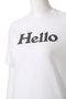 HELLO TEE/HELLO Tシャツ マディソンブルー/MADISONBLUE