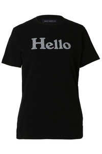MADISONBLUE(マディソンブルー)｜HELLO TEE PARIS Tシャツ/ブラック の