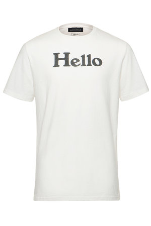 マディソンブルー/MADISONBLUEの【MEN】HELLO TEE MNS/HELLO Tシャツ(110100/110102)