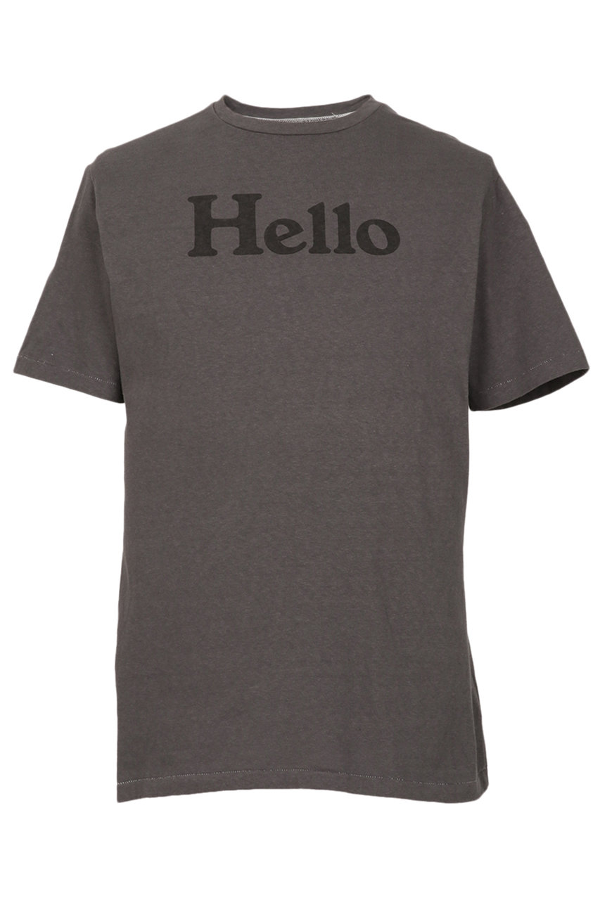 MADISONBLUE 【MEN】HELLO TEE MNS/HELLO Tシャツ (グレー, 03) マディソンブルー ELLE SHOP MADISONBLUE 【MEN】HELLO TEE MNS/HELLO Tシャツ (グレー, 03) マディソンブルー ELLE SHOP