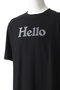 【MEN】HELLO TEE MNS/HELLO Tシャツ マディソンブルー/MADISONBLUE