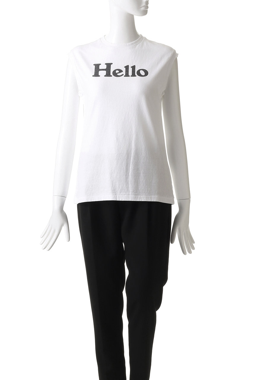MADISONBLUE(マディソンブルー)｜HELLO NOSLEEVE TEE/HELLO