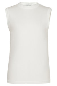 美品 MADISONBLUE クルーネックタンクトップ 白 コットン 日本製 S MADISONBLUE(マディソンブルー)｜CREW NECK TEE クルーネックTシャツ