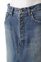 5POCKET REMAKE FRILL SK DENIM 5ポケットリメイクデニムフリルスカート マディソンブルー/MADISONBLUE