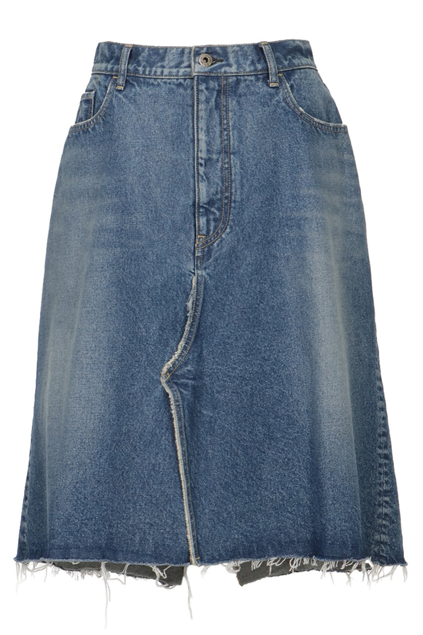 MADISONBLUE 5POCKET REMAKE A-LINE SK DENIM 5ポケットリメイクデニムAラインスカート (ブルー, 00) マディソンブルー ELLE SHOP MADISONBLUE 5POCKET REMAKE A-LINE SK DENIM 5ポケットリメイクデニムAラインスカート (ブルー, 00) マディソンブルー ELLE SHOP