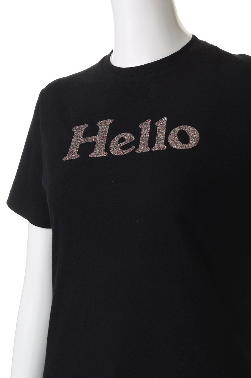 MADISONBLUE(マディソンブルー)｜HELLO TEE PARIS Tシャツ/ブラック の
