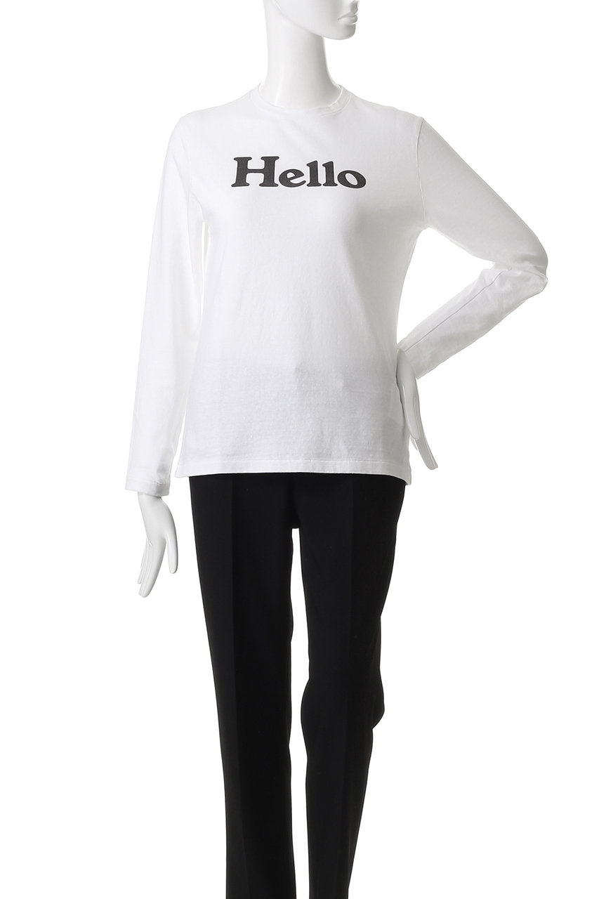 MADISONBLUE(マディソンブルー)｜HELLO L/S TEE ロングスリーブTシャツ