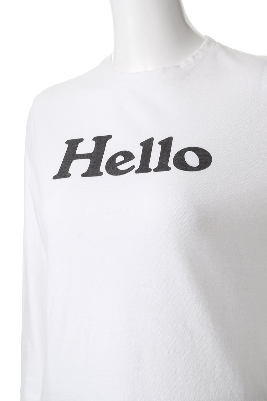 MADISONBLUE Hello Tシャツ 00サイズ トートバッグ付き 大人顔のKIDS版 HELLO Tシャツに待望のロングスリーブが4/8（水）に