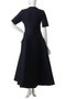 DOUBLE FACE FIT＆FLARE DR ドレス マディソンブルー/MADISONBLUE