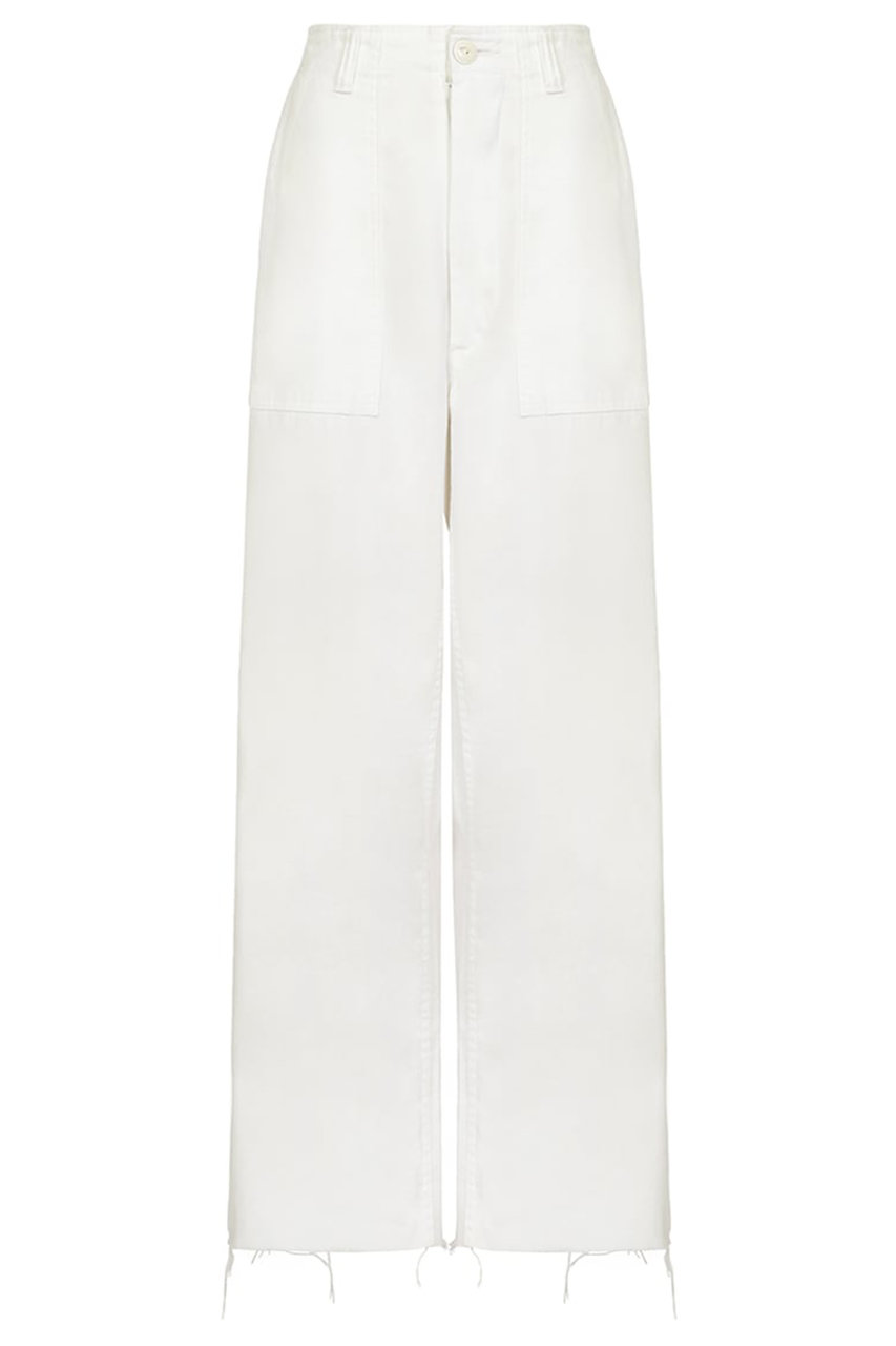 MADISONBLUE FATIGUE PANTS L.oz BS ファティーグパンツ (ホワイト, 01) マディソンブルー ELLE SHOP MADISONBLUE FATIGUE PANTS L.oz BS ファティーグパンツ (ホワイト, 01) マディソンブルー ELLE SHOP