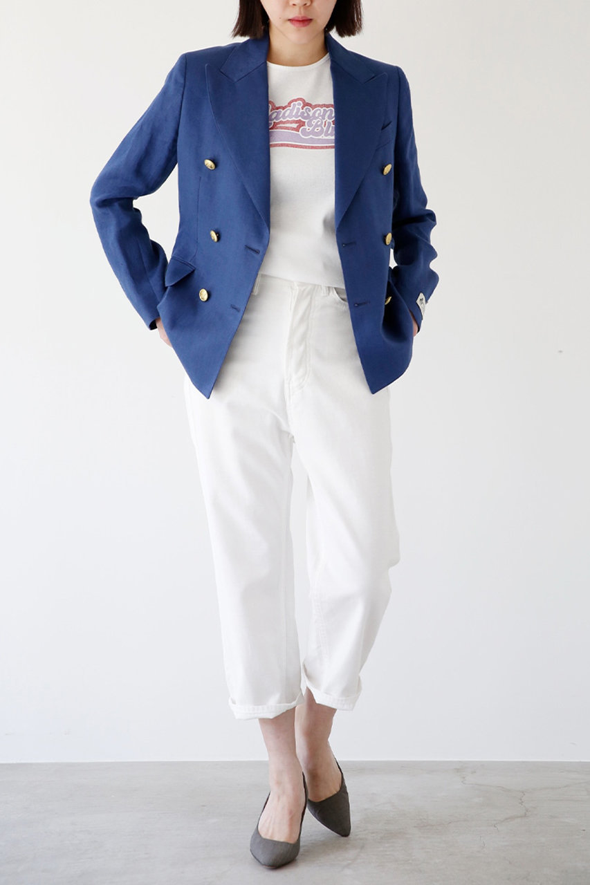 タグ付・新品★MADISONBLUE マディソンブルー ホワイト サルエルパンツ MADISONBLUE / マディソンブルー】ウールレーヨン サルエル