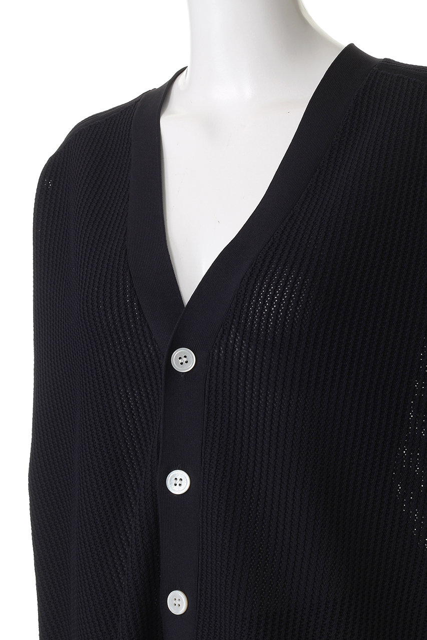 Madison Blue ネイビー カーディガン 00サイズ BIG KNIT V CD MESH | KNIT | MADISONBLUE