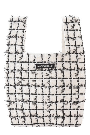 マディソンブルー/MADISONBLUEのSHOP BAG S TWEED ショップバッグS(120600/120602)