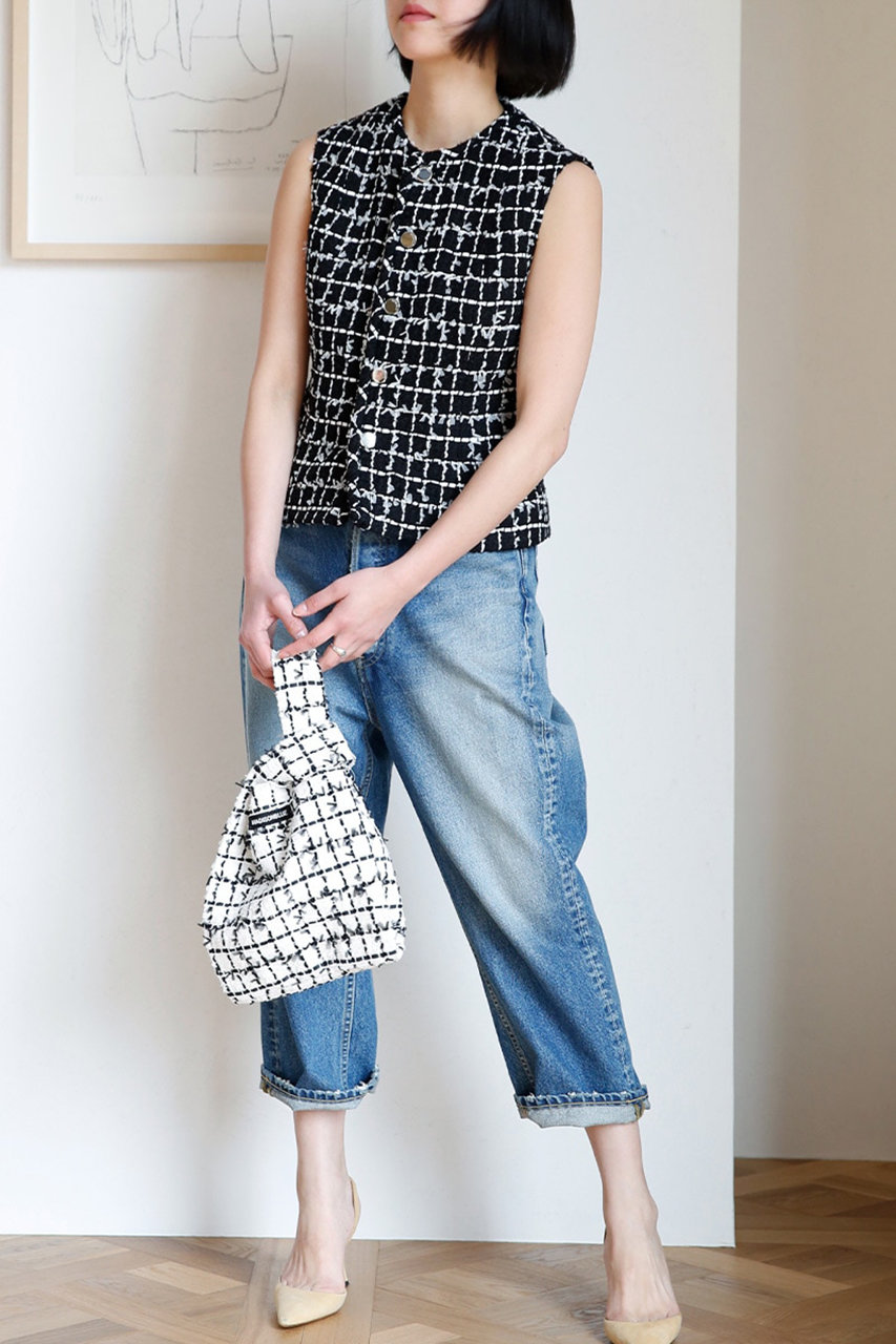 MADISONBLUE(マディソンブルー)｜SHOP BAG S TWEED ショップバッグS