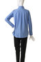 ROUND COLLAR N.MADAME SH ラウンドカラーシャツ マディソンブルー/MADISONBLUE