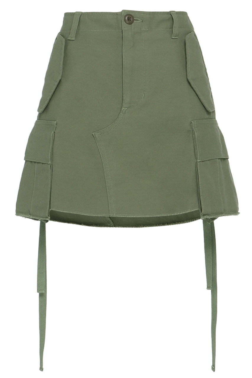 MADISONBLUE CARGO MINI SK REMAKE L.oz BS リメイクカーゴミニスカート (カーキ, 00) マディソンブルー ELLE SHOP MADISONBLUE CARGO MINI SK REMAKE L.oz BS リメイクカーゴミニスカート (カーキ, 00) マディソンブルー ELLE SHOP