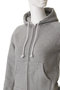 SLIM FIT ZIP HOODIE スリムフィットジップフーディー マディソンブルー/MADISONBLUE