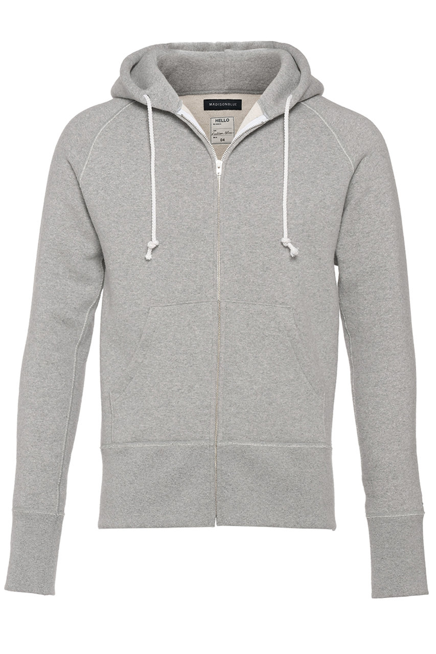 MADISONBLUE 【MEN】SLIM FIT ZIP HOODIE MNS フーディー (グレー, 03) マディソンブルー ELLE SHOP MADISONBLUE 【MEN】SLIM FIT ZIP HOODIE MNS フーディー (グレー, 03) マディソンブルー ELLE SHOP