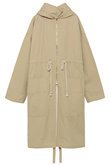 PC OVERSIZED HOODED COAT コート
