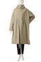PC OVERSIZED HOODED COAT コート マディソンブルー/MADISONBLUE